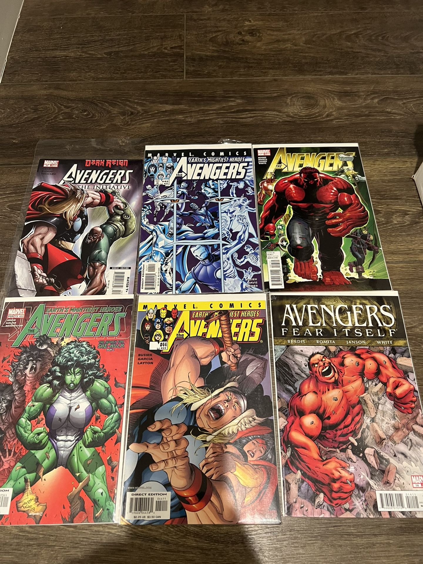 Marvel Comic Books Avengers