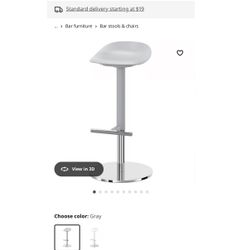 IKEA JANINGE Bar Stools – Like New (Set of 2)