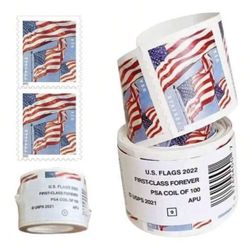 Forever Stamps 100 Stamps Per Roll New And Sealed