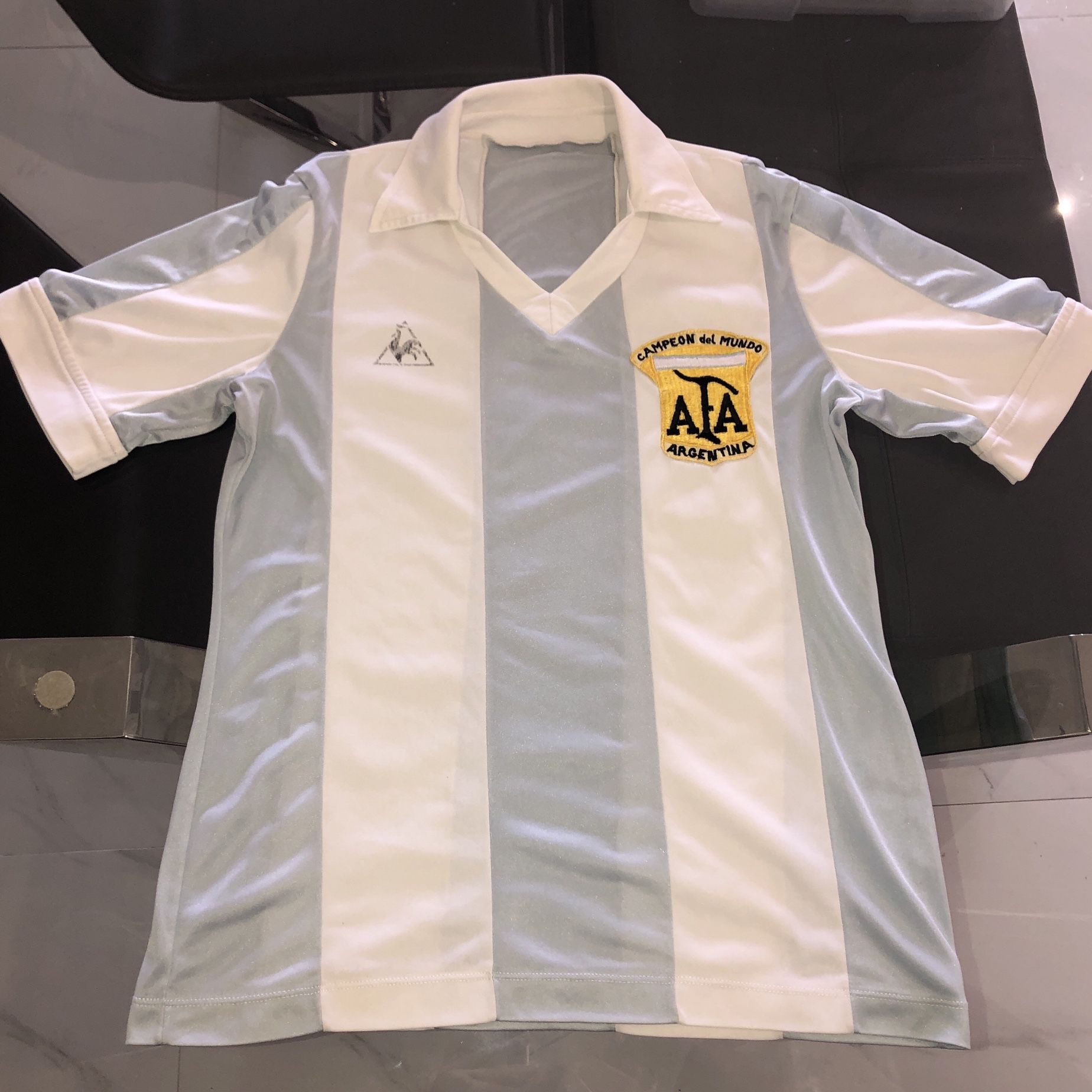 Le Coq Sportif Jersey Shirt Argentina 1978 1980 Vintage