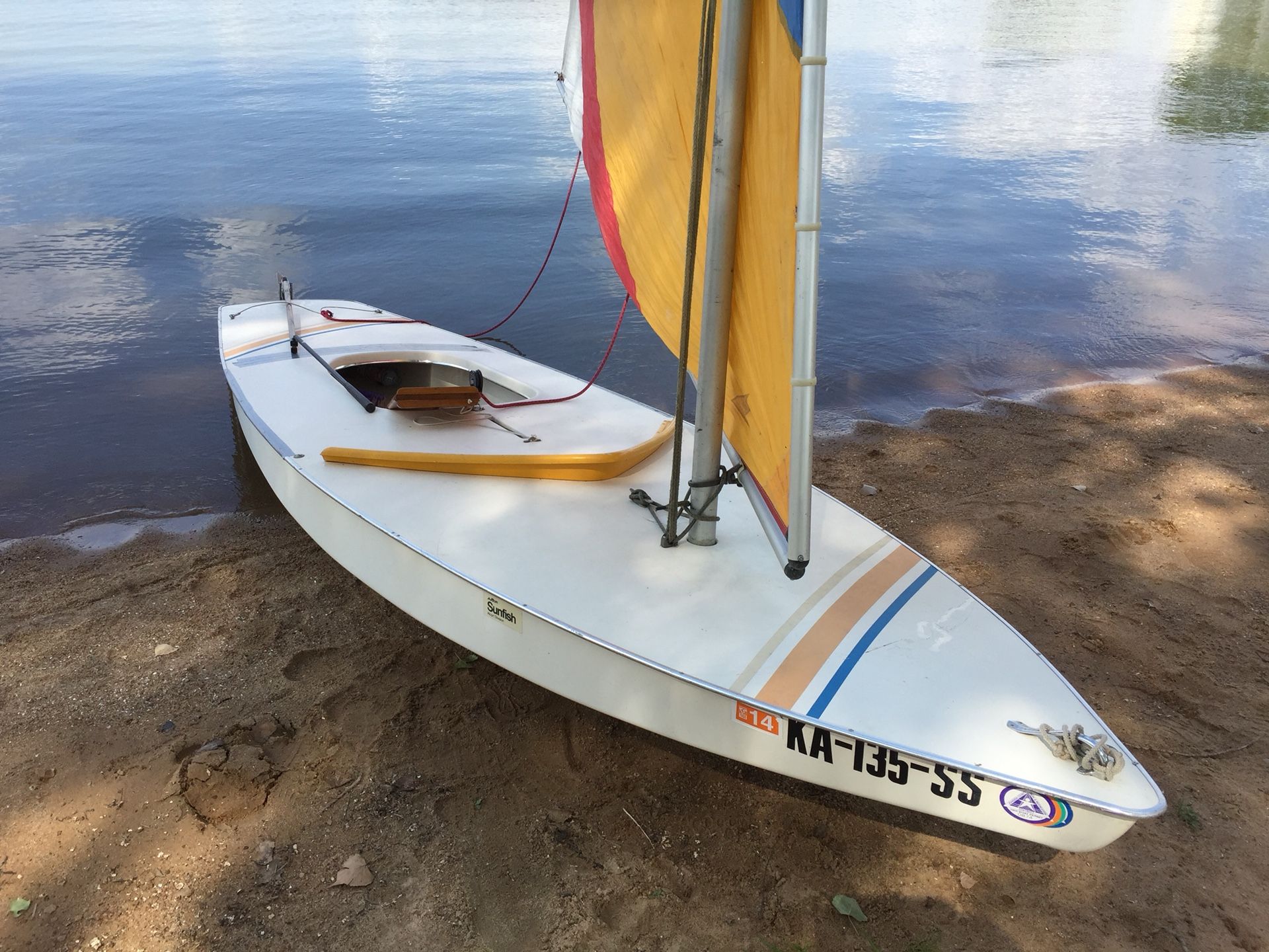 Sunfish Sailboat and trailer for Sale in Wichita, KS OfferUp