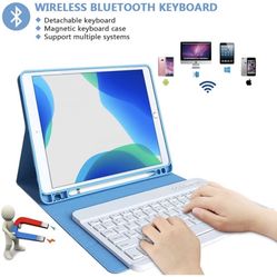 iPad Case with Keyboard 9th/8th/7th Gen 10.2, iPad Pro 10.5/Air 3rd Gen 2019 2017, Smart Case with Keyboard iPad 10.2" 9th 8th Gen 2020 7th 2019 Table