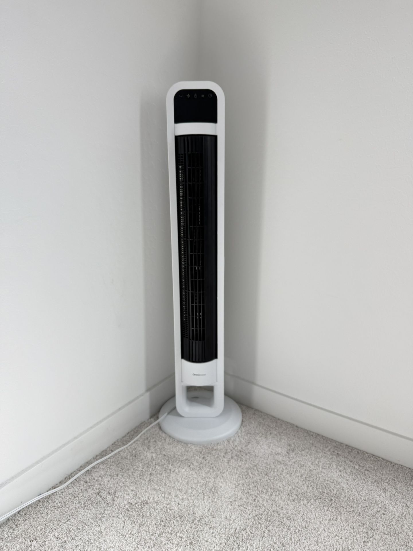 OmniBreeze Tower Fan with Internal Oscillation and Wi-Fi