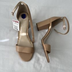 Jessica Simpson Tan Block Heel Sandals