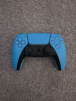 PS5 DualSense Wireless Controller - Starlight Blue (Used & Slight Stick Drift)