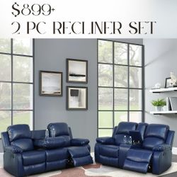 2pc Recliner Set 
