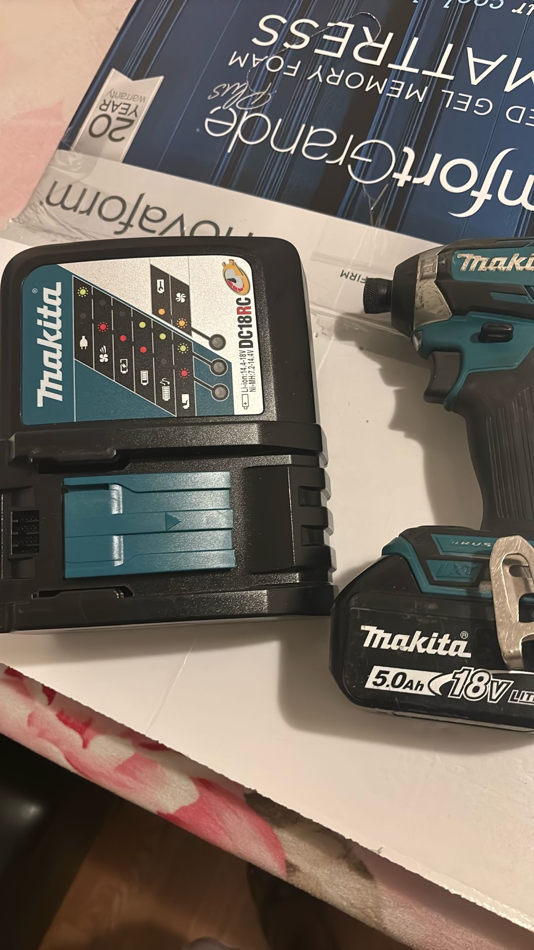 MAKITA 18V IMPACTO BRUSHLESS 5.0