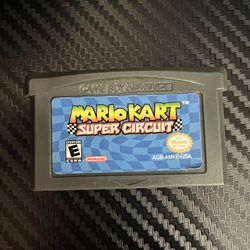 Mario Kart Super Circuit GBA 