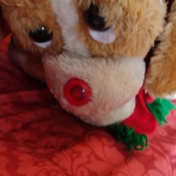 Rudolph The Red nosed Reindeer Stuffed Animal 