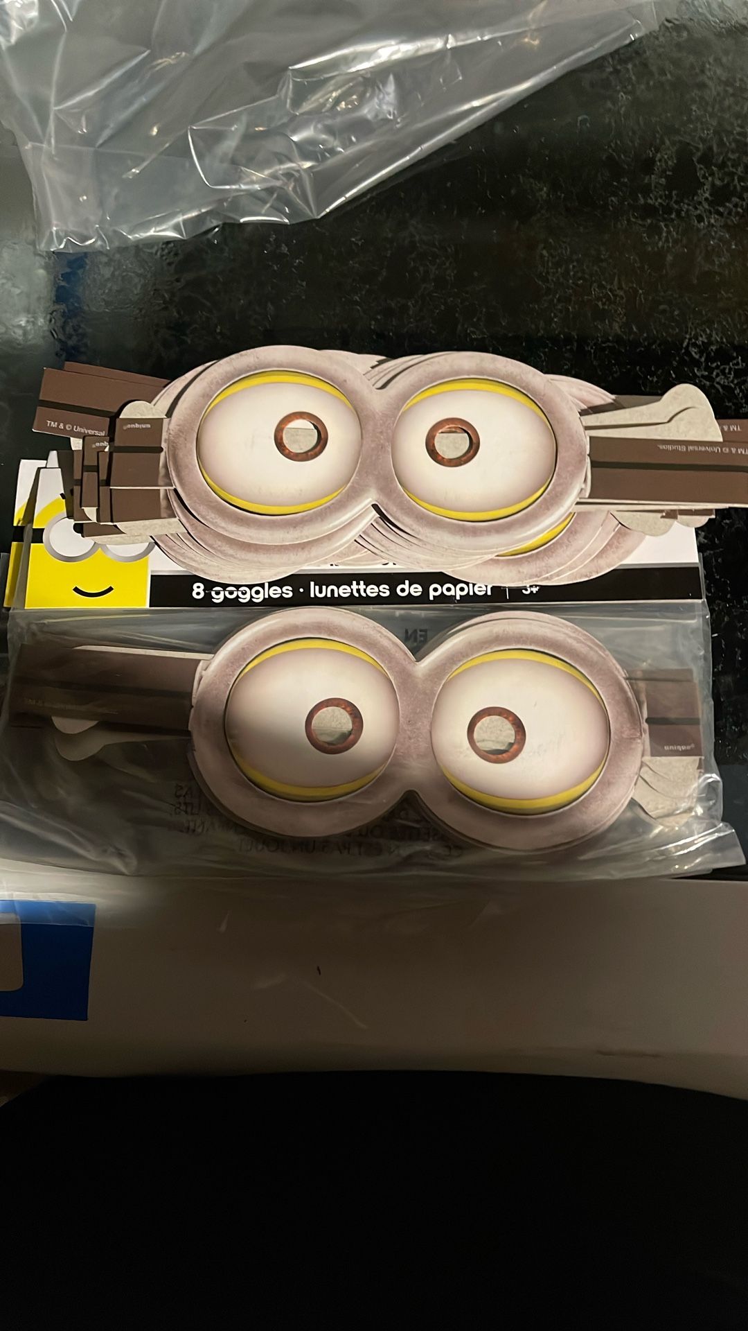 Minions Paper Goggles