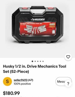Husky tool mechanics set