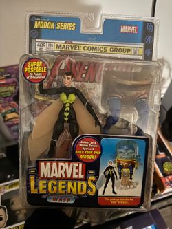 2006 Marvel Legends WASP w/Modok BAF Legs Series 6" Action Figure Comic NEW