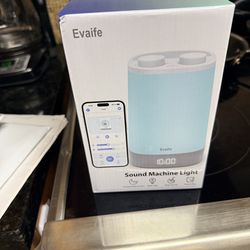 Evaife sound machine light