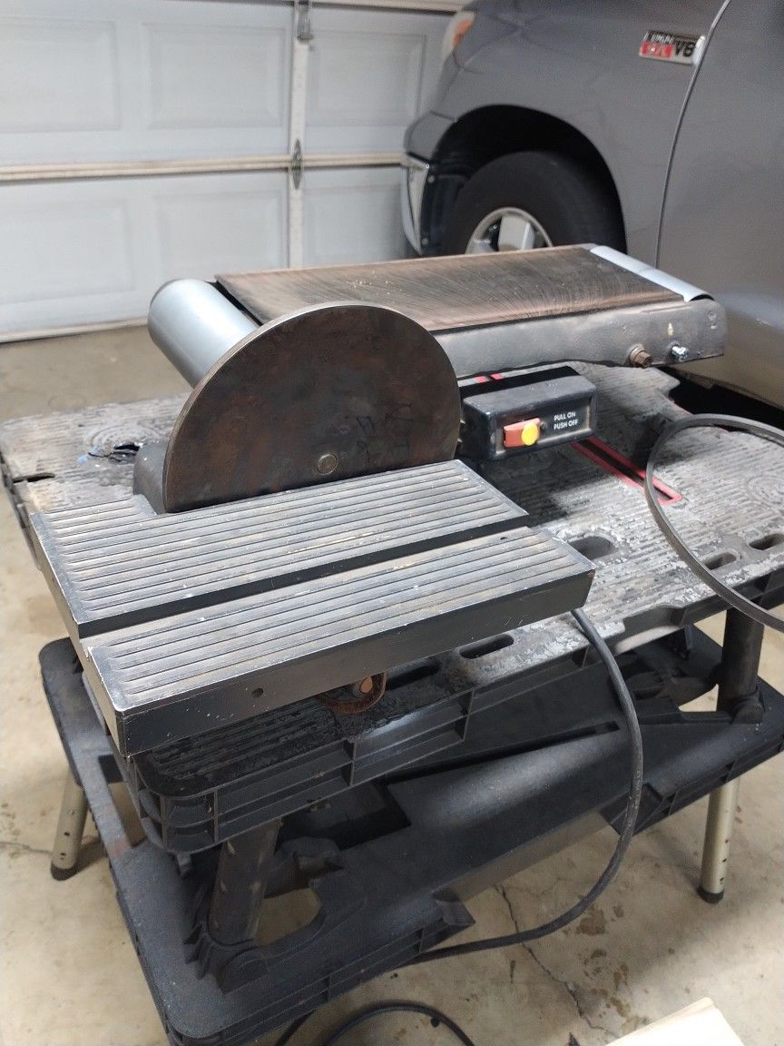 Belt And Disc Sander
