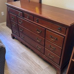 Dresser and Mirror