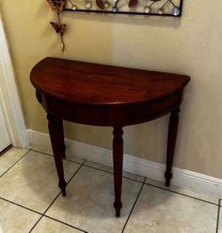 Solid Wood Entry Table
