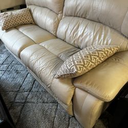 Leather Couch I’m Moving FREE