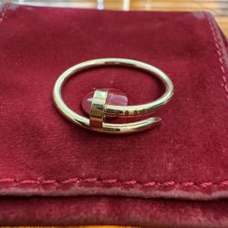 Cartier Juste un Clou Ring Small – Yellow Gold – Authentic
