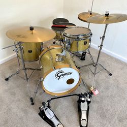 Complete Drum Hardware & Cymbal Package Zildjian A Sabian AAX DW Hihat Tama Maple Snare Pdp Throne New Double Pedal Stands $500 Cash 2401 N Euclid Ave