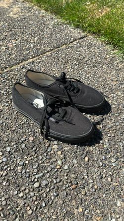 Black Vans, never worn