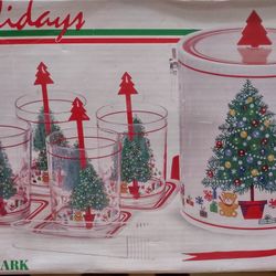 Holiday Ice Bucket Set