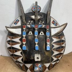 Vintage Rare Louis Mendez Pottery Wall Mask