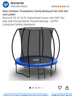 Trampoline with Net