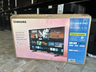 HUGE TV SHIPMENT IN!!! 43" Samsung 4K LED HDR Smart UN43DU7200DXZA