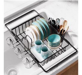 Sink dish rack