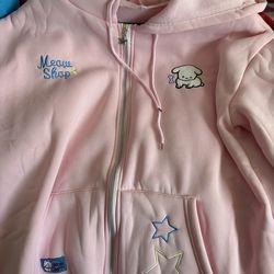 Pink jacket and spiderman jacket