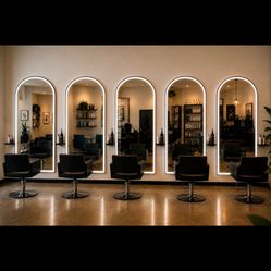 Led Arch Full Length Standing Mirror