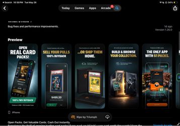 I need referrals so I can get free PACKS, you get one too also if you sign up through my link
