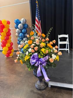 Podium arrangement