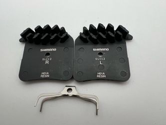Shimano H01A Ice Tech Resin Disc Brake Pads w/Fins New!