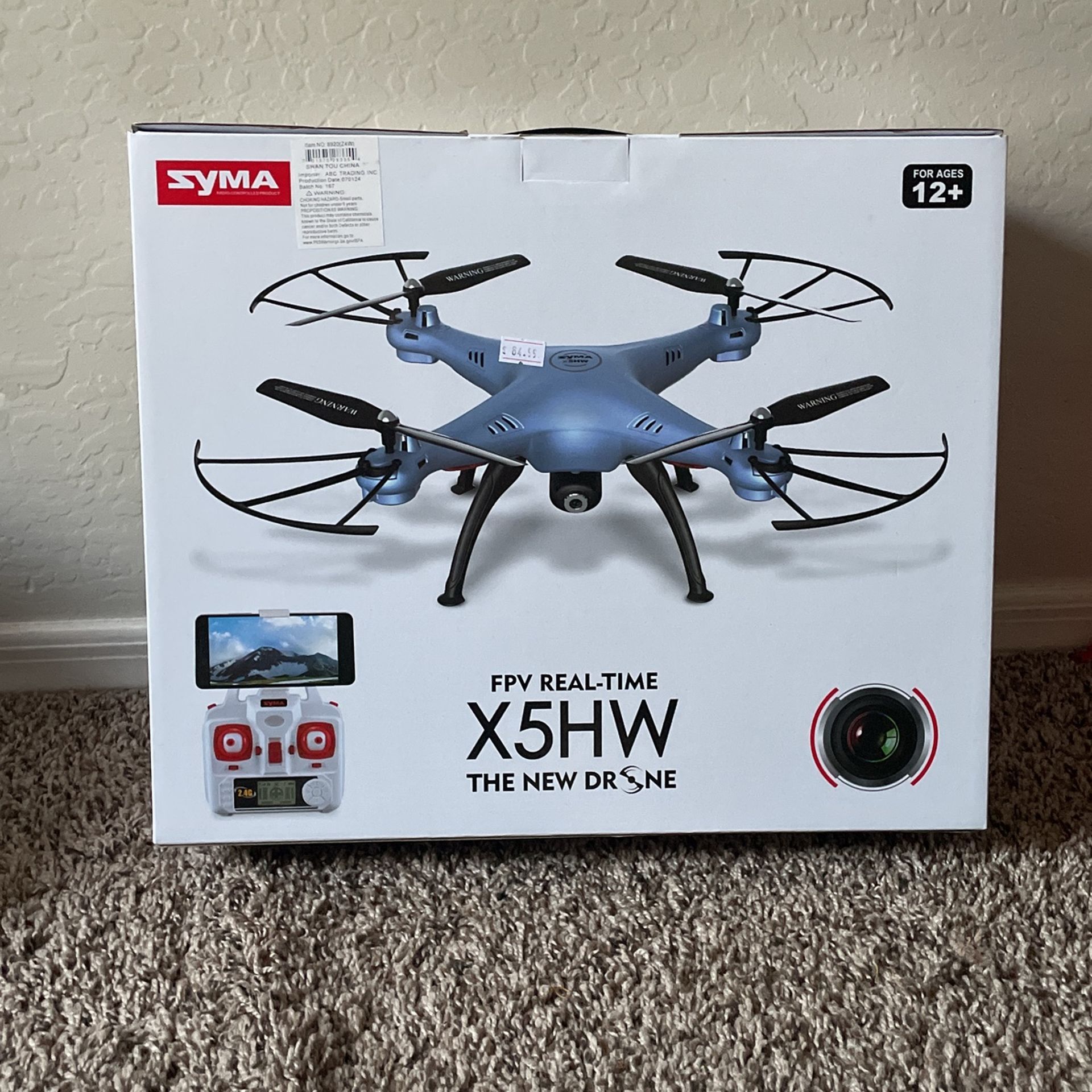 FPV REAL-TIME X5HW THE NEW DRONE