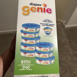 Diaper Genie 1 Year Supply