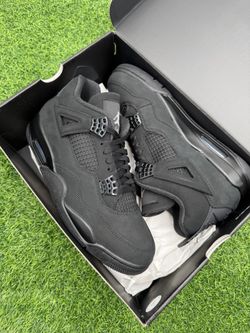 New Jordan 4 “Black Cat” Size 9M 11M 11.5M 12M