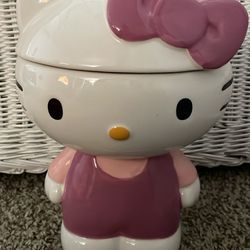 Hello Kitty ceramic jar