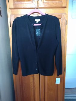 Classic Black Cardigan