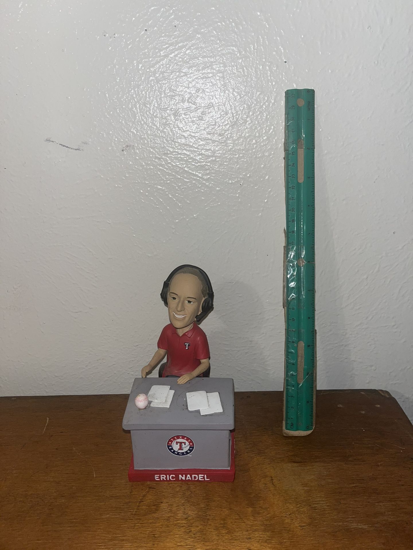 Eric Nadel Tx Rangers Bobble Head 