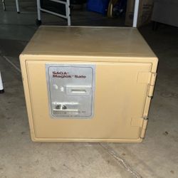 SAGA Maglock  Fire Resistant Safe
