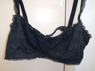 Soft Black Lace Bra