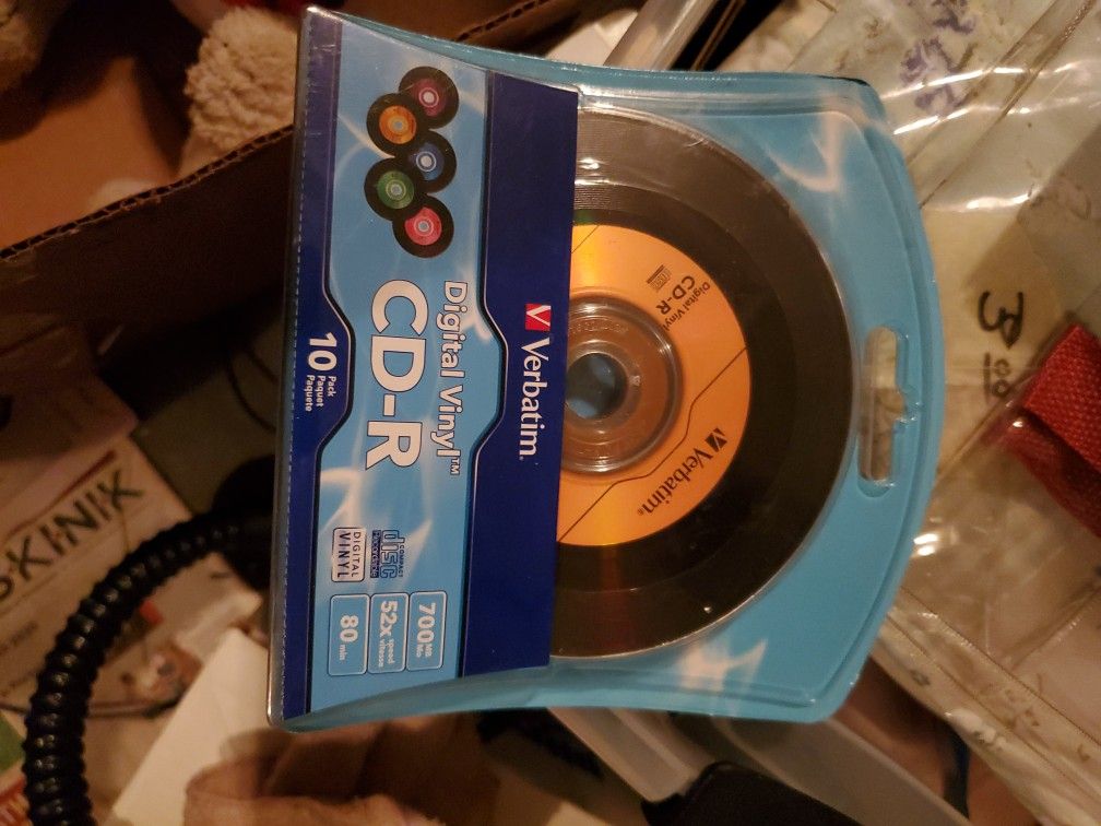10 CD-R Digital Vinyl