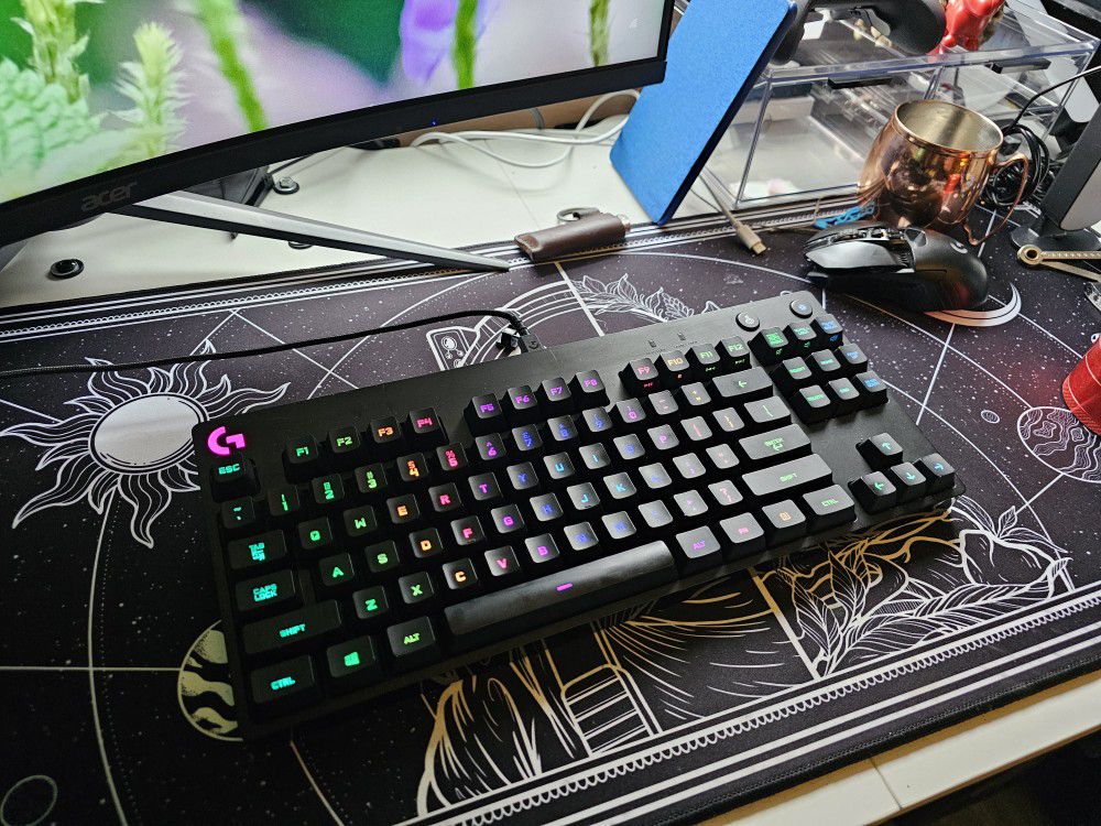Gaming Logitech Pro Keyboard RGB Computer Accessories 