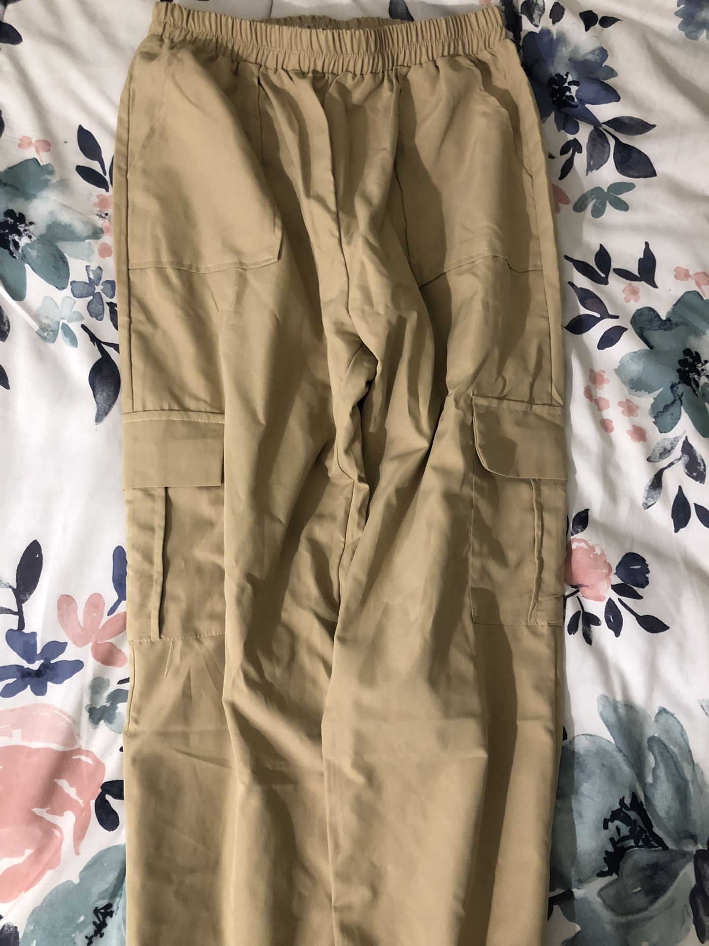 Pretty Khaki Joggers