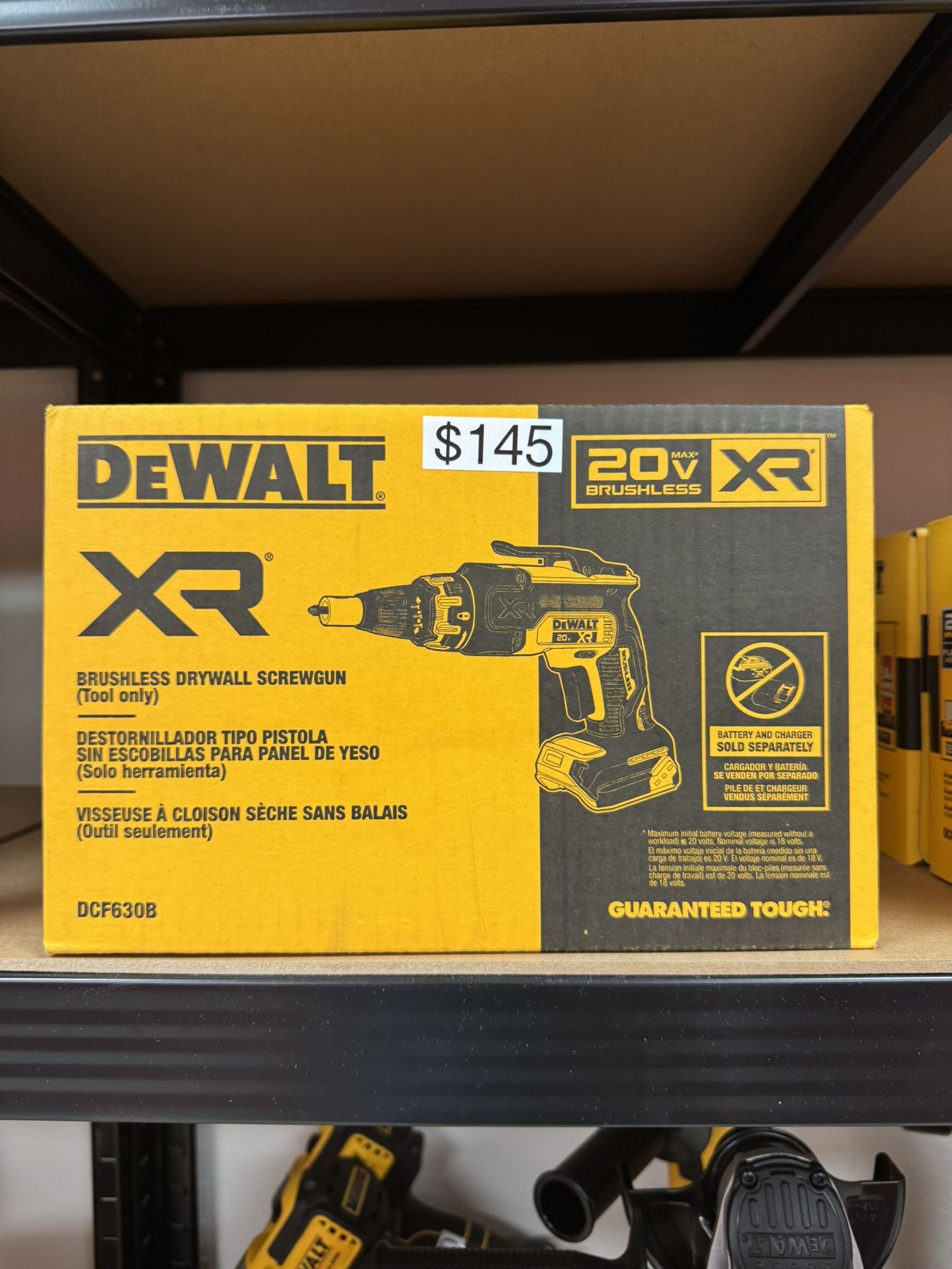 Dewalt 20v Xr Brushless Drywall Screwgun Tool Only