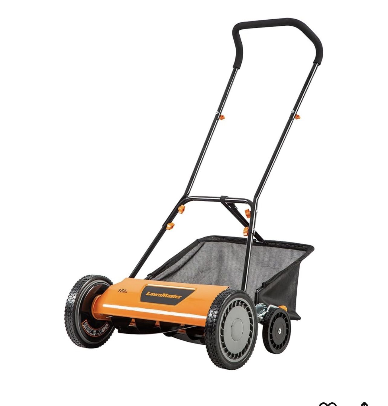NEW: Lawnmaster Push Reel 18 in lawnmower - 5 blades