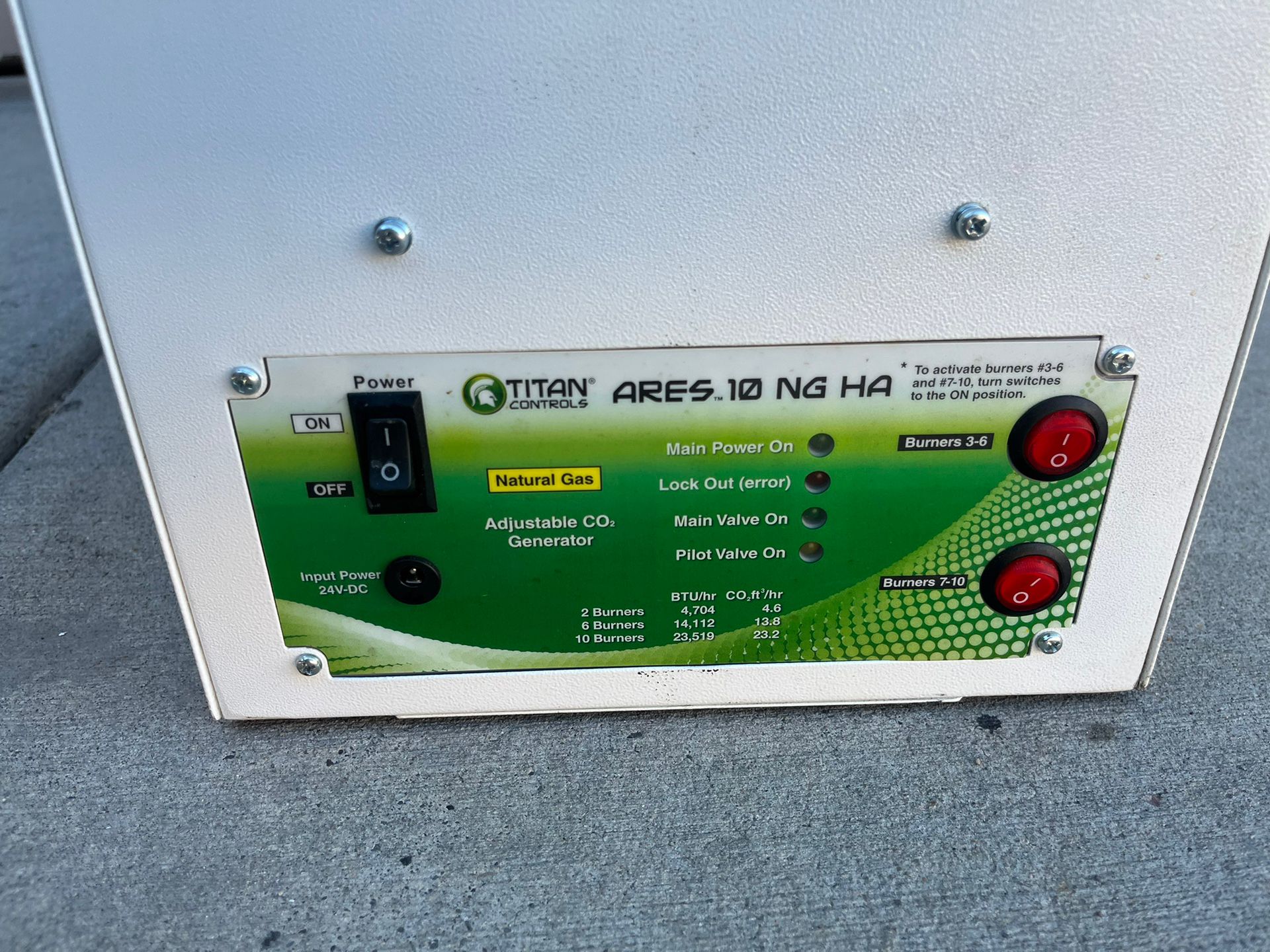 CO2 Burner