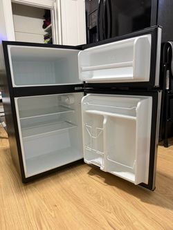 Galanz 3.1 Cu. Ft. Mini Fridge with Freezer – $60