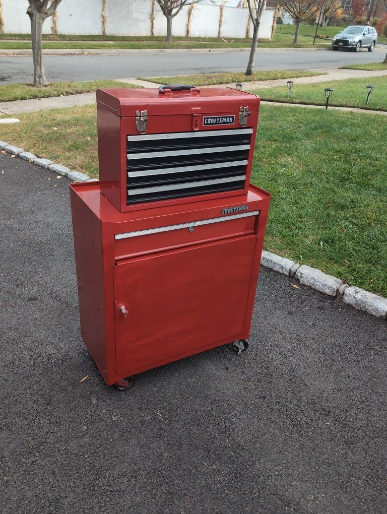 Tool Box. Height 44 1/2 Inch And 26 1)2 Inches Wide